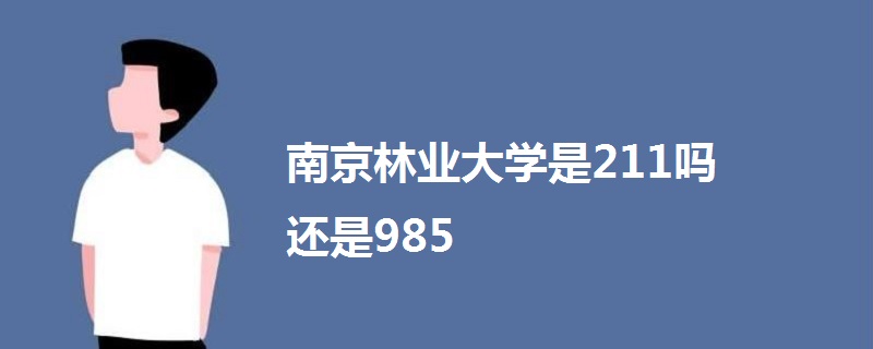 南京林业大学是211吗还是985