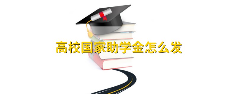 高校国家助学金怎么发