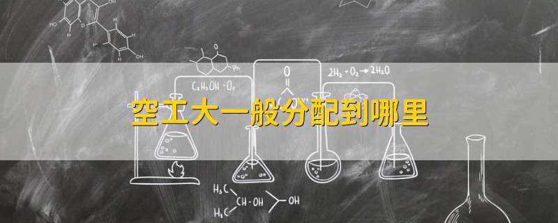 空工大一般分配到哪里