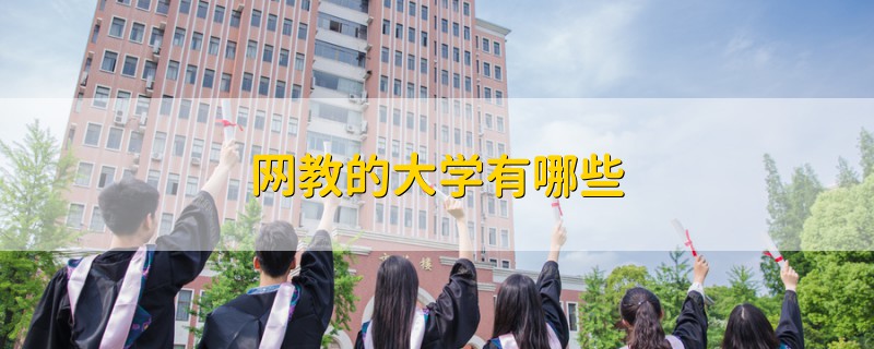 网教的大学有哪些