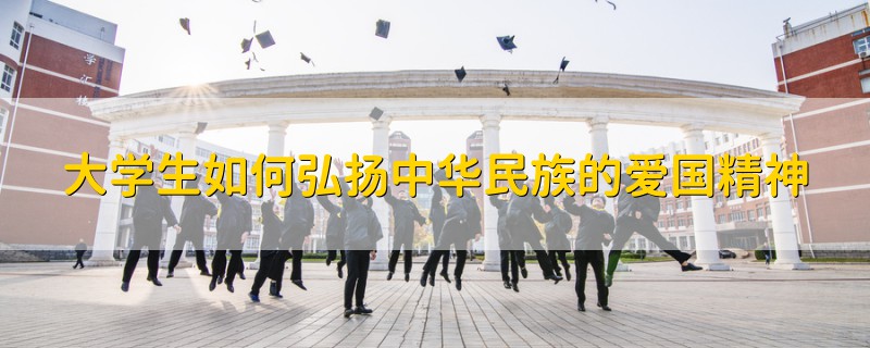 大学生如何弘扬中华民族的爱国精神