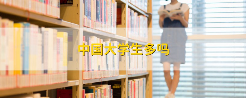 中国大学生多吗