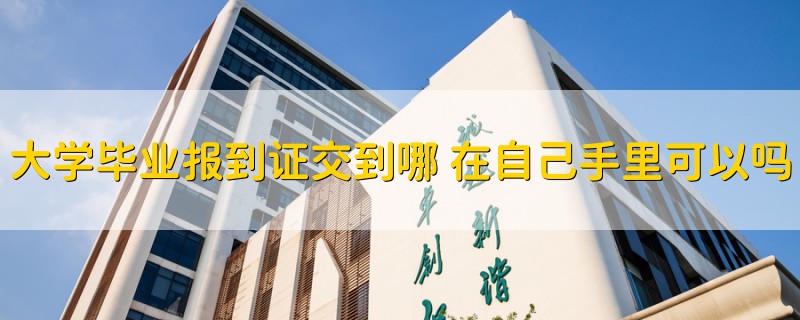 大学毕业报到证交到哪 在自己手里可以吗