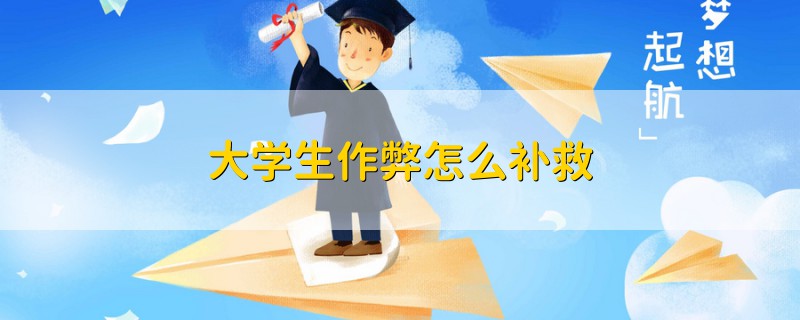 大学生作弊怎么补救