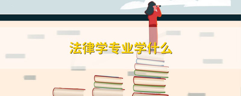 法律学专业学什么