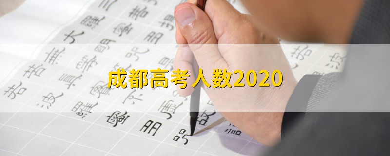 成都高考人数2020