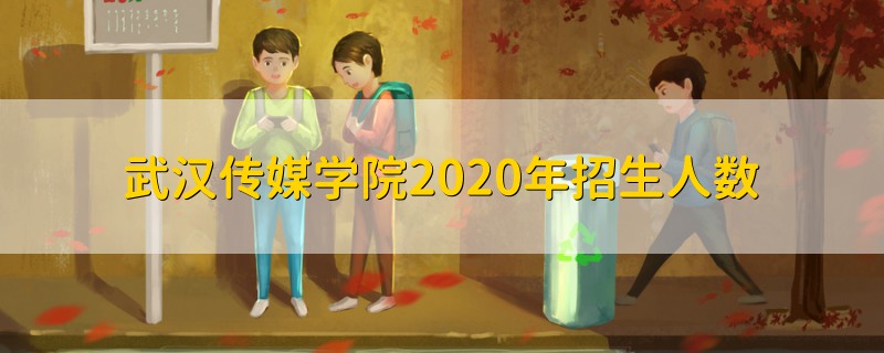 武汉传媒学院2020年招生人数