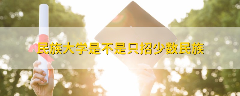 民族大学是不是只招少数民族