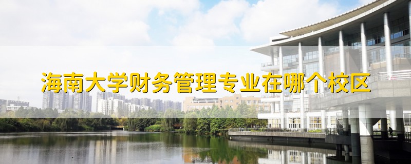 海南大学财务管理专业在哪个校区