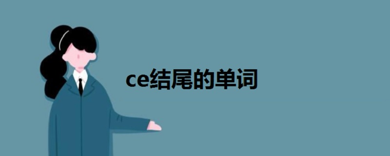 ce结尾的单词