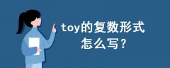 toy的复数形式怎么写