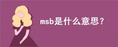 msb是什么意思