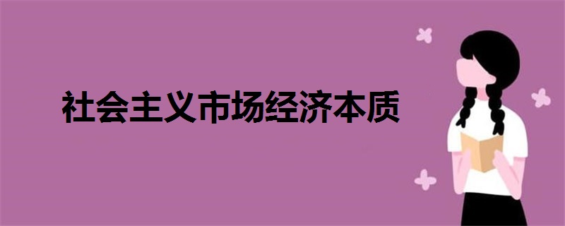 社会主义市场经济本质