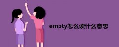 empty怎么读什么意思