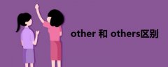 other 和 others区别