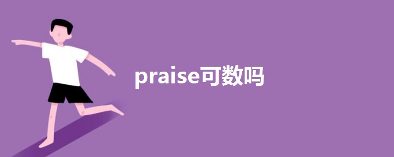 praise可数吗