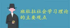 班杜拉社会学习理论的主要观点