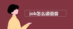 job怎么读语音