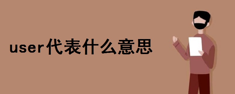 user代表什么意思