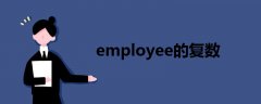 employee的复数