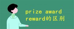 prize award reward的区别