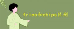 fries和chips区别