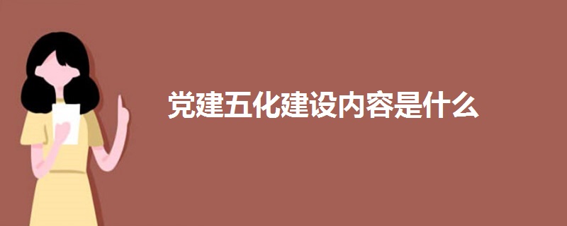 党建五化建设内容是什么