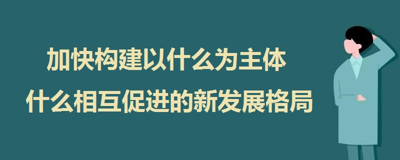 加快构建以什么为主体什么相互促进的新发展格局