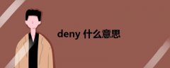 deny 什么意思