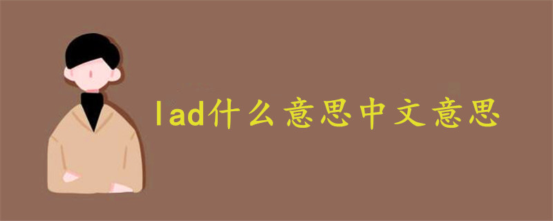 Lad什么意思中文意思 战马教育