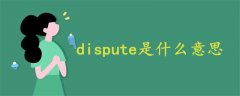 dispute是什么意思