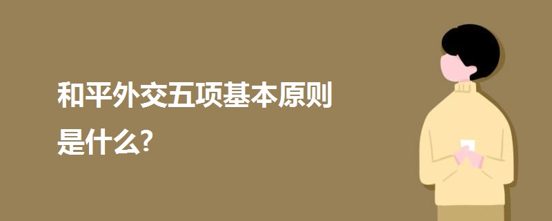 和平外交五项基本原则是什么?