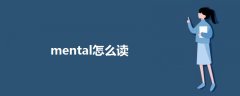 mental怎么读