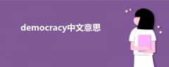 democracy中文意思