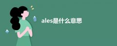 ales是什么意思