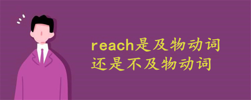 reach是及物动词还是不及物动词