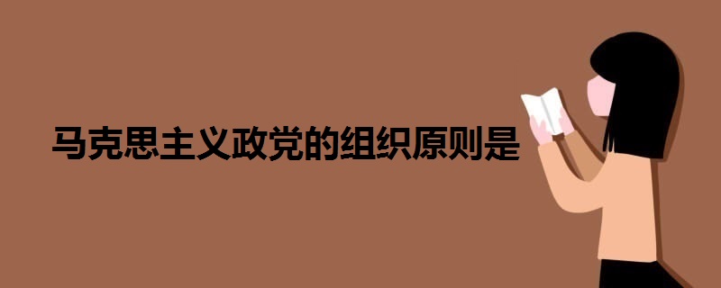 马克思主义政党的组织原则是