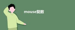 mouse复数