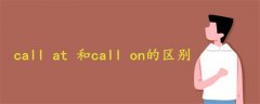 call at 和call on的区别