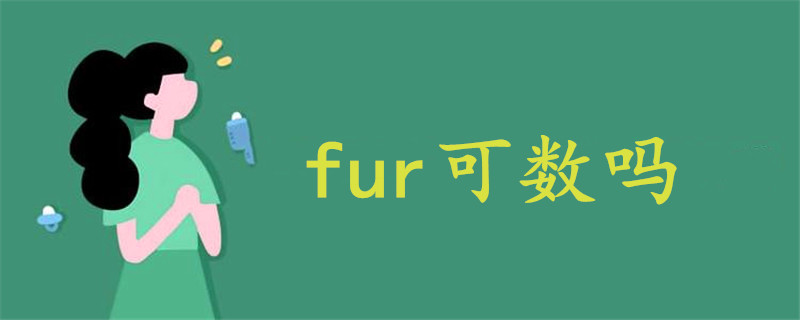 fur可数吗