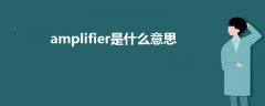 amplifier是什么意思