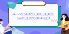 2023山西的大学排名最新排名榜 山西省所有大学名单一览表