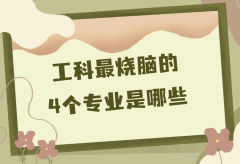 工科最烧脑的4个专业是哪些？工科类最难但赚钱的专业推荐