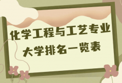 全国化学工程与工艺专业大学排名（2023最新排名一览表） 