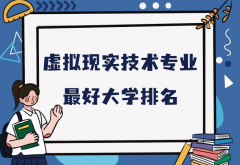 全国虚拟现实技术专业最好大学排名（2023最新排名一览表）