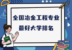 全国冶金工程专业最好大学排名（2023最新排名一览表）